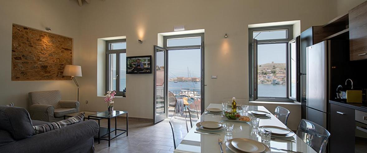Villa Kalypso Chalki Town Esterno foto