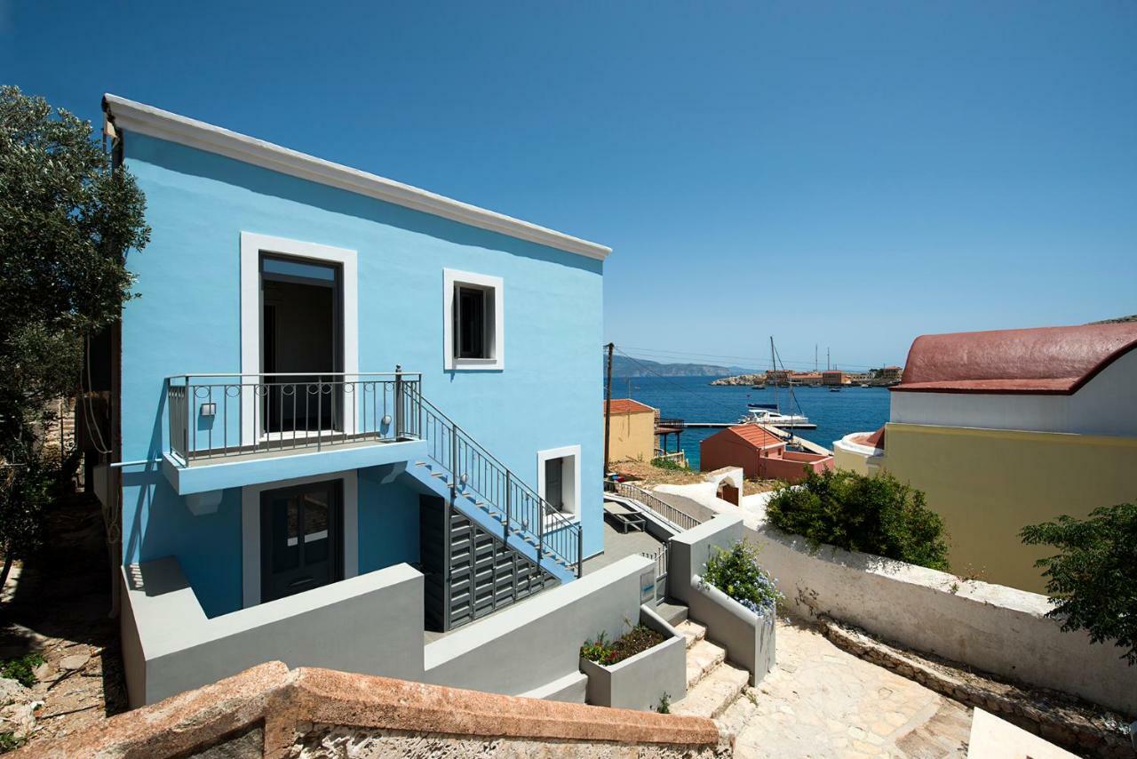 Villa Kalypso Chalki Town Esterno foto