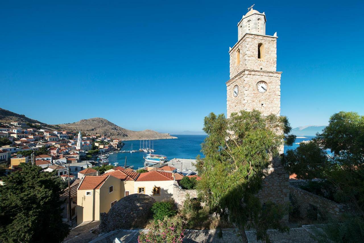 Villa Kalypso Chalki Town Esterno foto