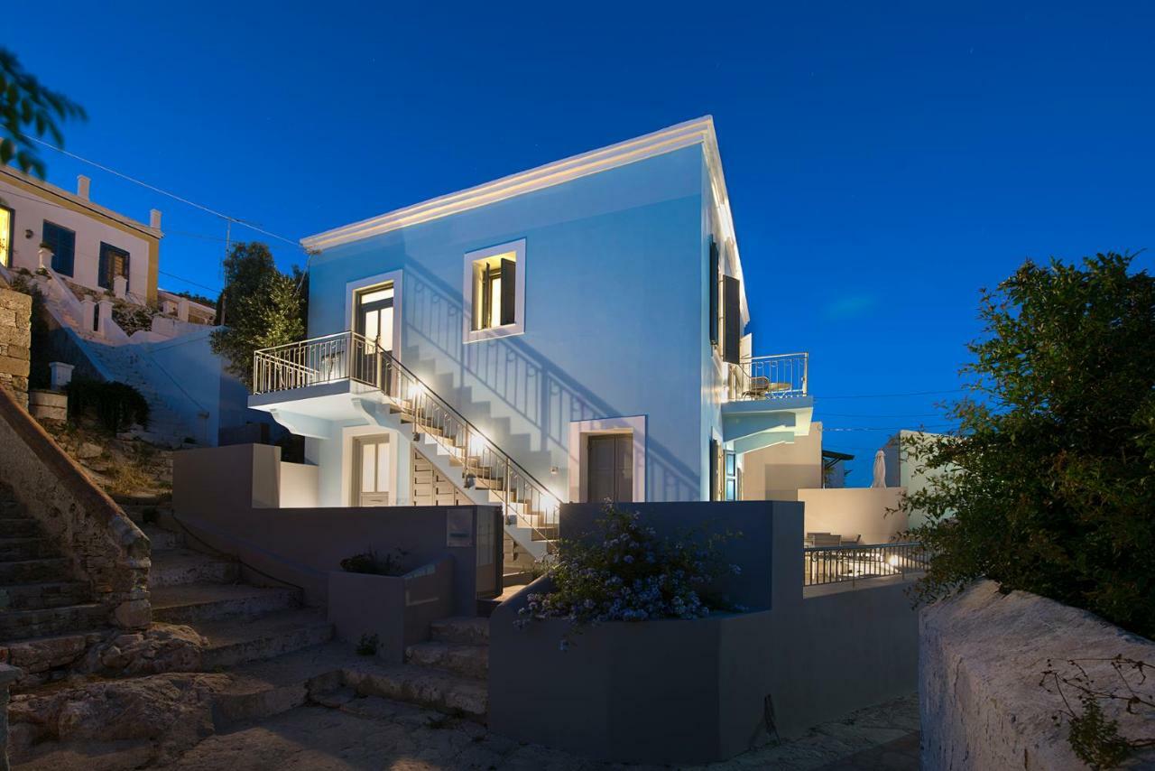 Villa Kalypso Chalki Town Esterno foto