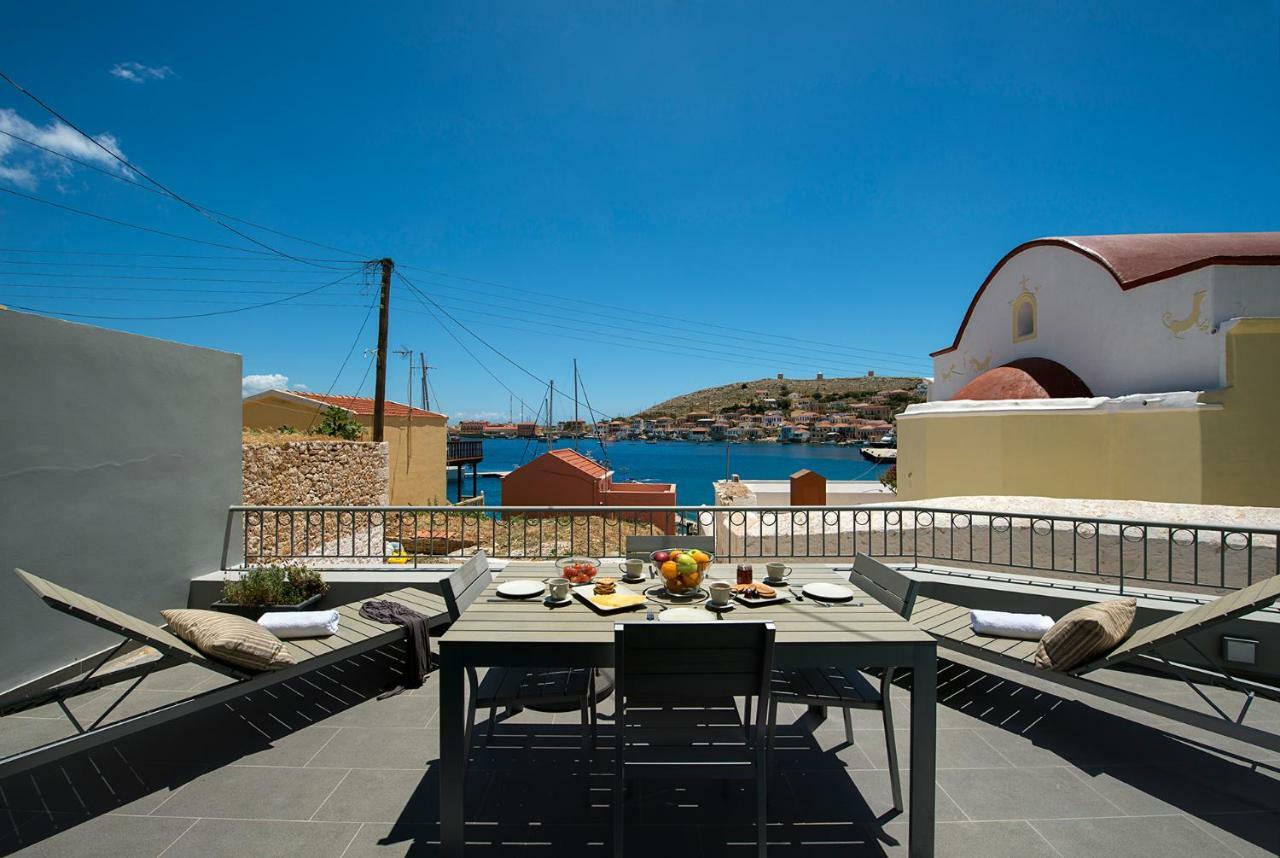 Villa Kalypso Chalki Town Esterno foto